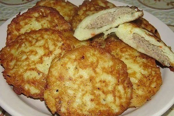 Драники из картошки с фаршем: рецепт с фото пошагово