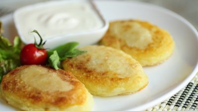 Картофельный постные зразы с капустой