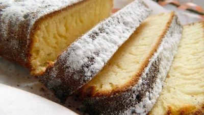 Кекс на сгущенном молоке