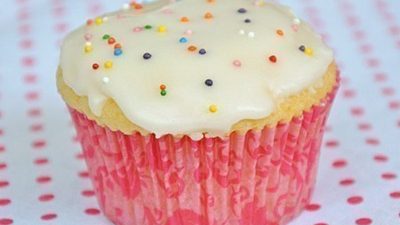 Классические капкейки под сахарной глазурью