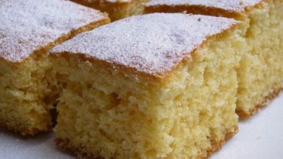 Классический бисквит на сметане