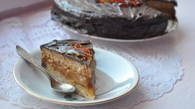 Классический миндальный торт