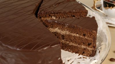 Классический шоколадный торт «Пражский»