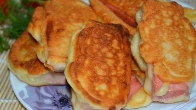 Колбаса в воздушном кляре