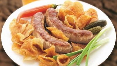Колбаски «Львовские» по-домашнему