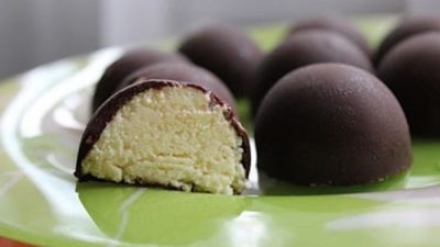 Конфеты «Птичье молоко» на сметане