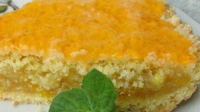 Королевская ватрушка с цитрусовой начинкой