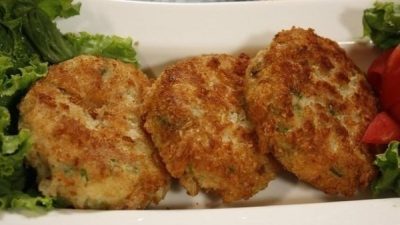 Котлеты из курицы с плавленым сыром