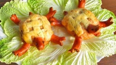 Котлеты с сыром для детей «Черепашки»