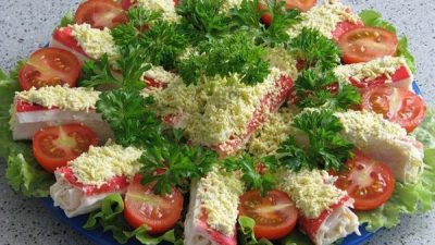 Крабовые палочки «Очаровашки» на закуску