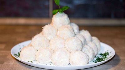 Крабовый салат «Пирамидка»