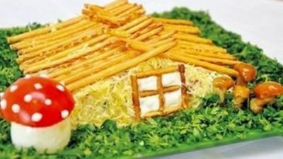 Красивый салат на праздник