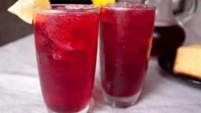 Красный чай с имбирем и лимоном