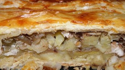 Кубете с курицей и грибами