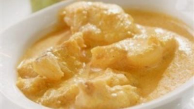 Курица в морковно-яблочном соусе