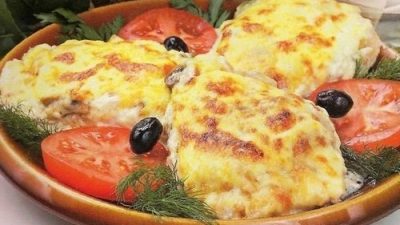 Куриное филе «по-французски» в духовке