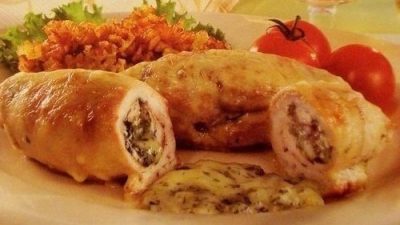 Куриное филе с сыром по-боярски