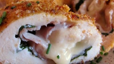 Куриные грудки с сыром в панировке