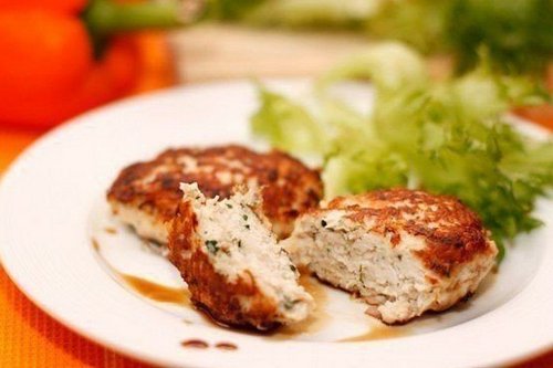 Куриные котлеты с сыром и зеленью на пару — рецепт с фото пошагово