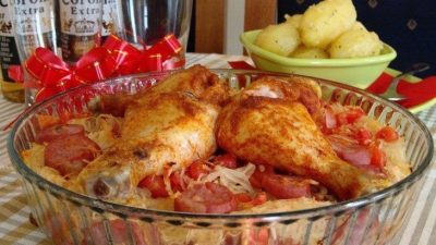 Куриные ножки по-польски