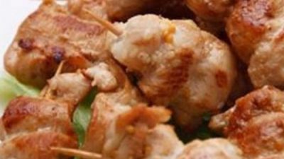 Куриные шашлыки в маринаде с медом