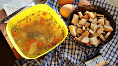Куриный суп с рисом - Vkusno-blog