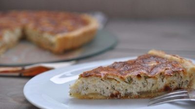 Куриный киш с сыром