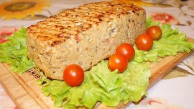 Куриный хлеб с сырной начинкой