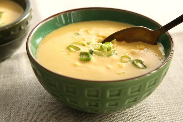 Легкий сырно-кукурузный суп