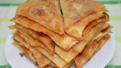 Ленивые мясные чебуреки из лаваша