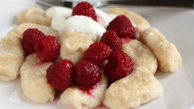 Ленивые вареники из творога к завтраку