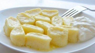 Ленивые вареники из творога к завтраку