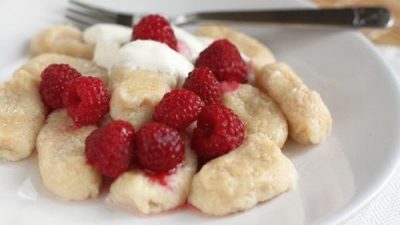 Ленивые вареники из творога с манной крупой