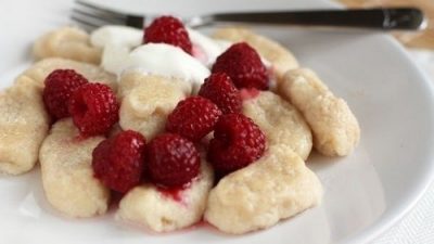 Ленивые вареники с манкой и творогом