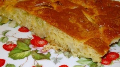 Ленивый капустный пирог на скорую руку