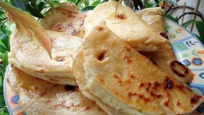 Лепешки с картофелем «Кыстыбай кузикмяк»