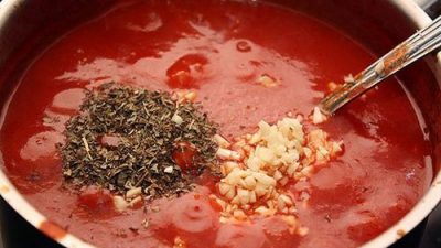 Лучший соус для приготовления пиццы