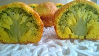 Маффины с брокколи в духовке