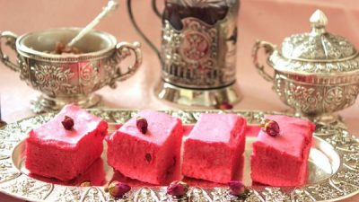 Малиновый зефир к чаю