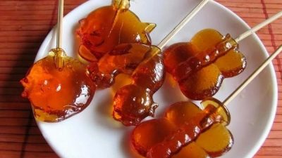 Медово-имбирные леденцы от кашля