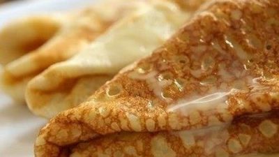 Молочные заварные блины