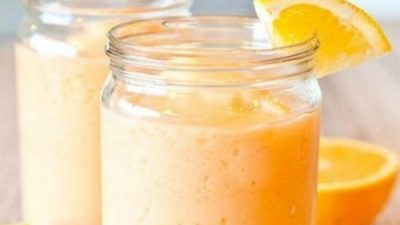 Морковно-апельсиновый смузи с яблоком