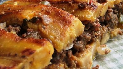 Мясная запеканка на праздник