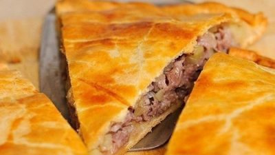 Мясной пирог из баранины