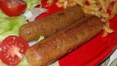 Натуральная домашняя колбаса без оболочки
