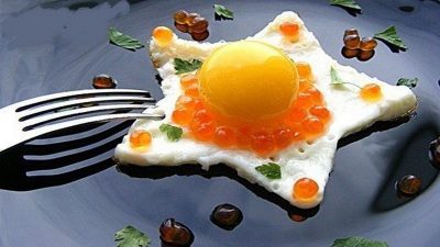 Необычная яичница из морозилки