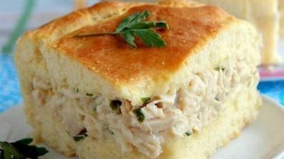 «Невесткин» пирог с курицей