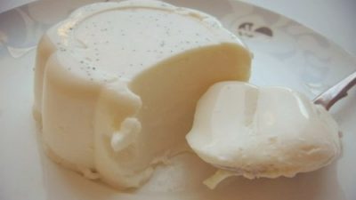 Нежная ванильная панна-котта