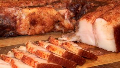 Нежное домашнее сало