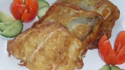 Нежное филе трески в кефирном кляре